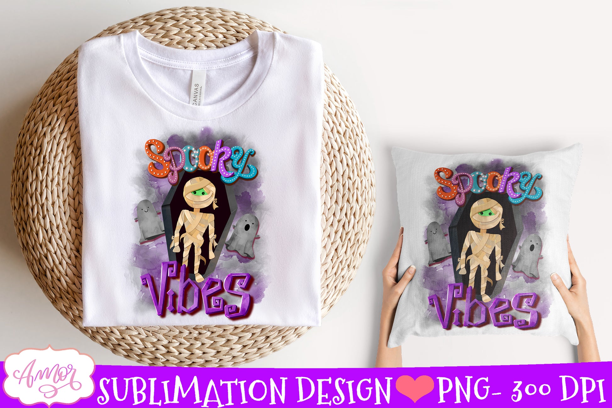 Cute Spooky season Sublimation PNG | Halloween kids shirt PNG