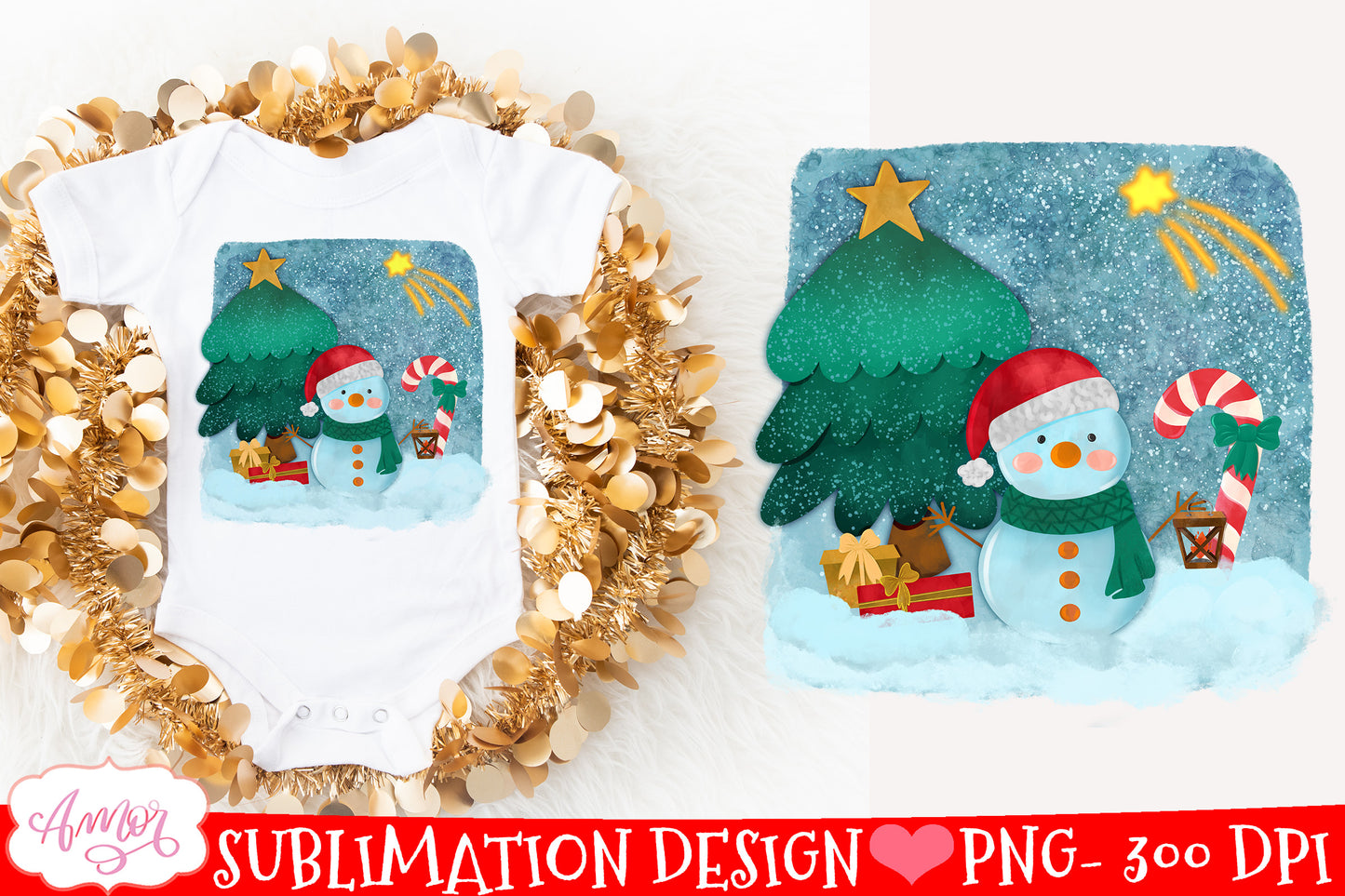 Cute Snowman PNG for sublimation  White Christmas design